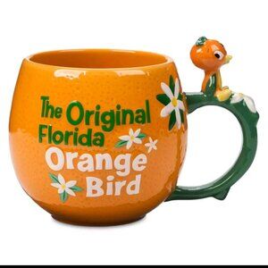 NEW Disney Parks Walt Disney World 3D Original Florida Orange Bird Figurine Mug